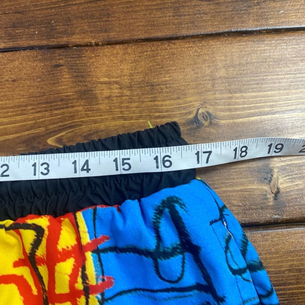 Reason by Basquiat Swim Shorts Bird On Monkey mens swim trunk size 2XL - Picture 6 of 10